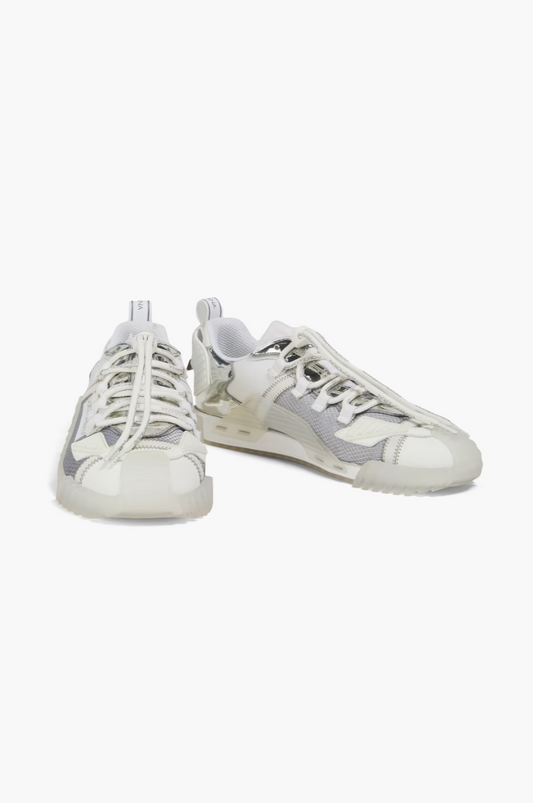 DOLCE&GABBANA Baskets NS1 en jacquard et cuir miroir